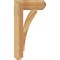 Ekena Millwork Thorton Craftsman Rough Sawn Bracket, Western Red Cedar, 4"W x 14"D x 26"H BKT04X14X26THR04RWR - alternate 4